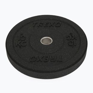 Olympijské závaží bumper XTREXO TRX-BMP010 10 kg  černé
