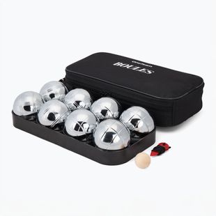 Petanque OneTeam sada 8 koulí FRU stříbrná