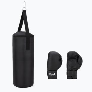 Dětská boxerská sada HOOK FIGHTING Pierwszy Trening black