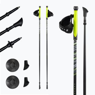 Hůlky na nordic walking KADVA Raylan karbonové šedé