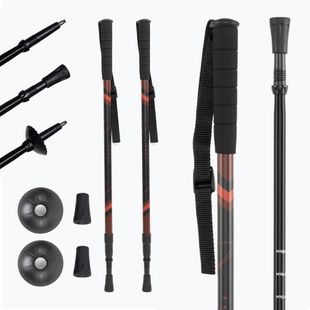 Turistické hole KADVA Tengri červené