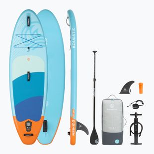 Dětská deska SUP AQUASTIC Perth 8'0" all-round blue