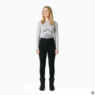 Dámské lyžařské kalhoty KADVA Nora WMNS WP 5K/3K SOFTSHELL černé