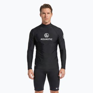 Longsleeve na plavání Aquastic RIMOS LS UV 50+ UPF černý