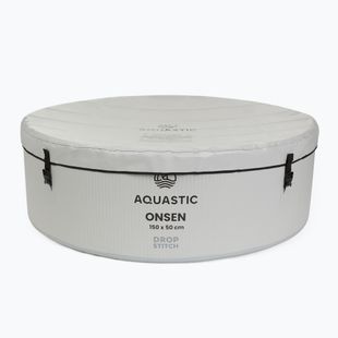 Bazén nafukovací AQUASTIC ONSEN drop stitch 700 l 150 cm šedý