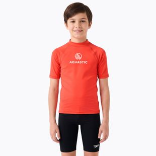 Dětské tričko AQUASTIC Rimos UV 50+ UPF orange