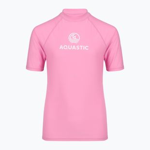Dětské tričko AQUASTIC Rimos UV 50+ UPF pink