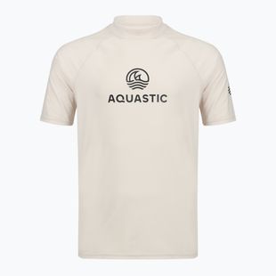Pánské tričko AQUASTIC Rimos UV 50+ UPF beige