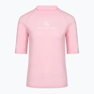 Dámské tričko AQUASTIC Rimos WMNS UV 50+ UPF pink