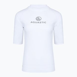 Dámské tričko AQUASTIC Rimos WMNS UV 50+ UPF white