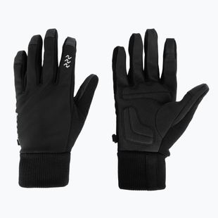 Cyklistické rukavice ATTABO LOREEF GLOVES větruvzdorné zateplené black