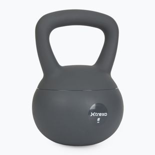 Měkký kettlebell XTREXO 4 kg grey