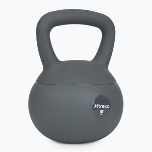 Měkký kettlebell XTREXO 10 kg grey