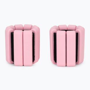 Závaží na kotníky a zápěstí XTREXO SCULPT 2 x 1 kg pink