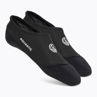 Ponožky bazénové AQUASTIC Seavie Anti-Slip czarny