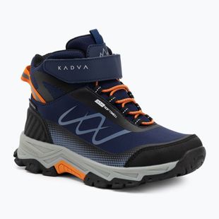 Dětské trekingové boty KADVA Rocky Trail Mid WaterProof Softshell navy / black