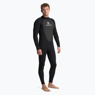 Pánský surfový neopren AQUASTIC z neoprenu 4/3 mm WAVEY black