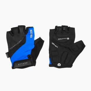 Cyklistické rukavice ATTABO Kinu Pro shock absorbing system blue/black
