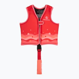 Dětská bezpečnostní vesta AQUASTIC Junior dark pink