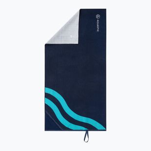 Ručník AQUASTIC Wavey navy blue/blue