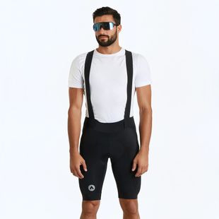 Pánské cyklistické  šortky ATTABO Kirun Bib Shorts black