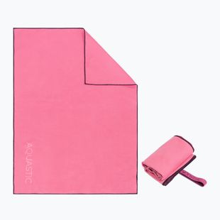 Rychleschnoucí ručník  AQUASTIC Havlu M růžový 