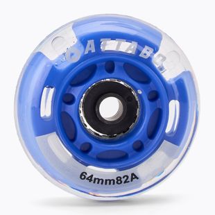 Kolečka LED HUMBAKA Flashing Wheels 64 mm 4 szt. biały