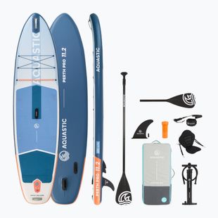 SUP prkno  AQUASTIC Perth Pro 11'2" allround white