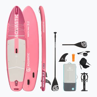 SUP prkno  AQUASTIC Perth Pro 11'2" allround pink
