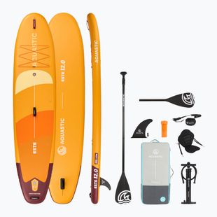 Sada paddleboard SUP nafukovací AQUASTIC This 12'0" orange