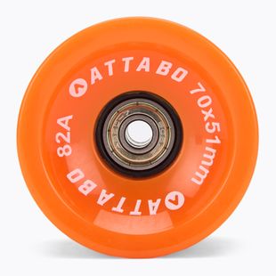 Longboardová kolečka ATTABO 70x51 mm 4 ks orange