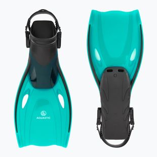 Šnorchlovací ploutve AQUASTIC Jetty blue