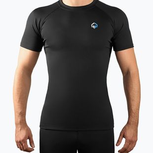 Pánský rashguard Ground Game Essential black 22RASHESLOGOSS