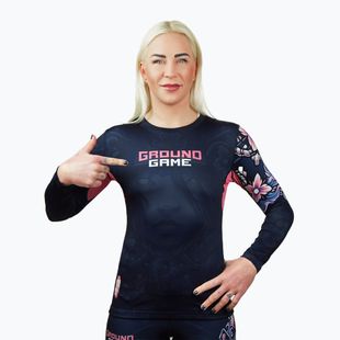 Dámský rashguard Longsleeve Ground Game Asami multicolor