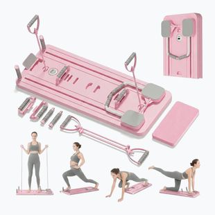 Reformer na pilates Extralink 9w1 pink