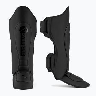 Chrániče holenních kostí Overlord Club černé 301003-BK/S