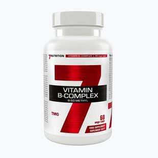 Komplex vitaminů 7Nutrition B-Complex B50 Methyl 60 kapslí