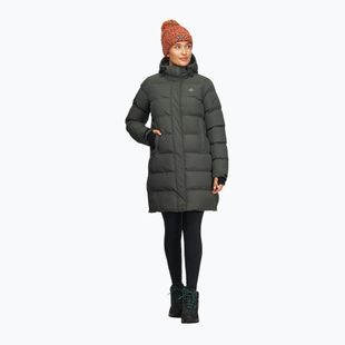 Dámský zateplený kabát Alpinus Iparla olive green