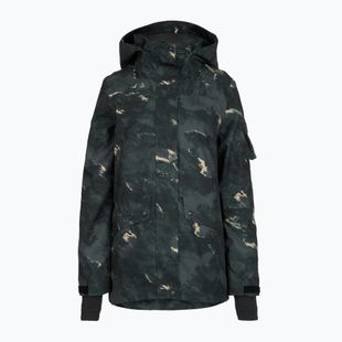 Dámská snowboardová bunda 4F F586 multicolor allover