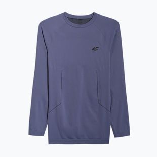 Pánská termoakční mikina 4F M233 denim