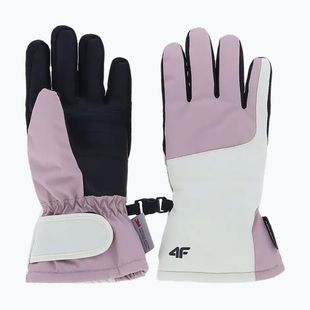 Dětské lyžařské rukavice 4F Fnk U189 light pink