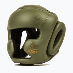 Boxerská helma UNIQ Full Coverage classic khaki