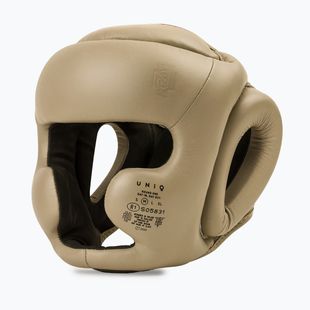 Boxerská helma UNIQ Full Coverage classic beige