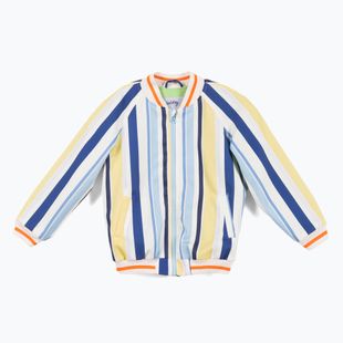 Dětská bunda KID STORY Bio Finishing Bomber colorful stripes