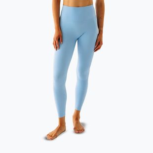 Dámské legíny na jógu JoyInMe Oneness Yoga 7/8 blue chia