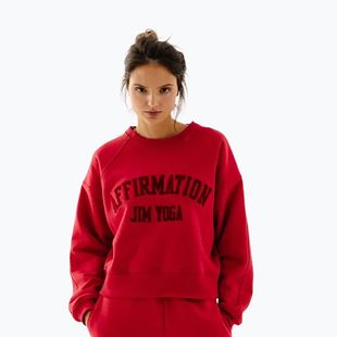 Dámská fleecová mikina JoyInMe Classic Pullover berry crash