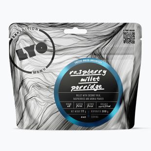 Lyofilizované potraviny  LYOFOOD Malina-kokos Jaglanka 300 g