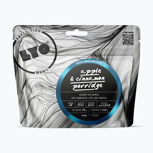 Lyofilizovaná strava  LYOFOOD Ovesné vločky s jablky a skořicí 210 g