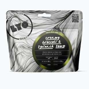 Lyofilizovaná strava  LYOFOOD Krémová brokolicovo-špenátová polévka 370 g