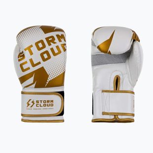 Boxerské rukavice StormCloud Bolt 3.0 white/gold